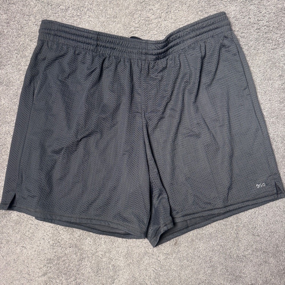 NEW DSG Women's XXL Mid Rise Shorts Gray 7" Inseam Relaxed Fit